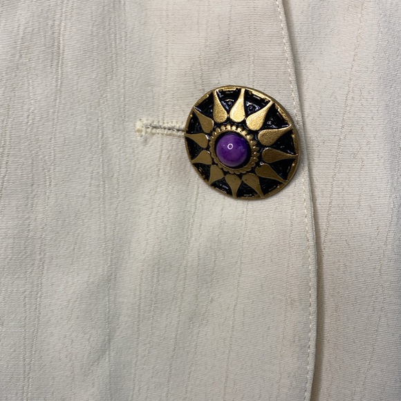 SOLD❣️❣️Vintage 80s/90s Componix Western Beaded/Tasseled Shirt Jacket✨ - Picture 6 of 9